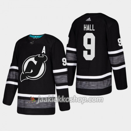 Miehille NHL New Jersey Devils Pelipaita Taylor Hall 9 Musta 2019 All-Star Adidas Authentic